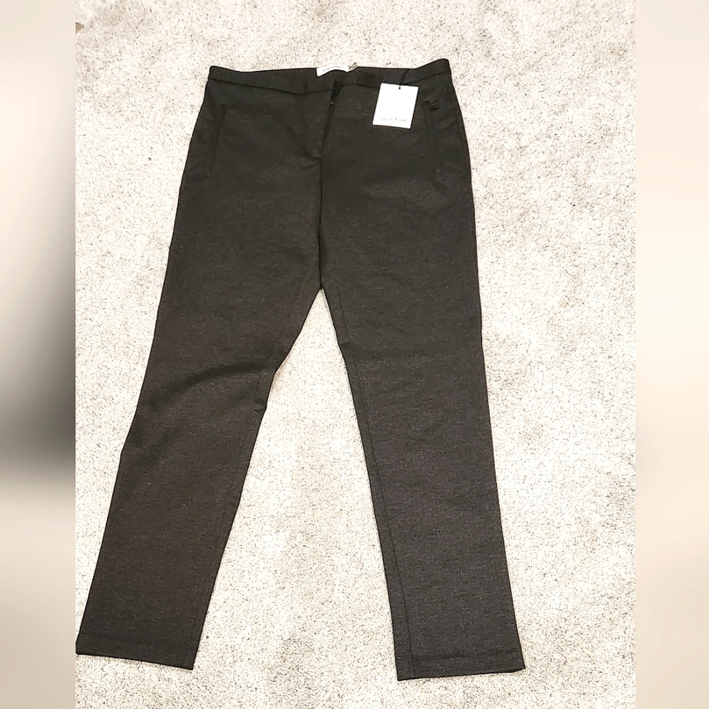 NWT! Calvin Klein Cropped Suit Pants